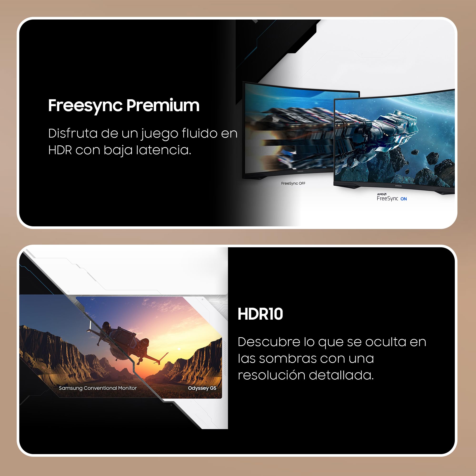 Monitor Gaming Curvo Samsung Odyssey G5 S27CG552EU 27'/ QHD/ 1ms/ 165Hz/ VA/ Negro Monitor Gaming Curvo Samsung Odyssey G5 S27CG552EU 27'/ QHD/ 1ms/ 165Hz/ VA/ Negro
